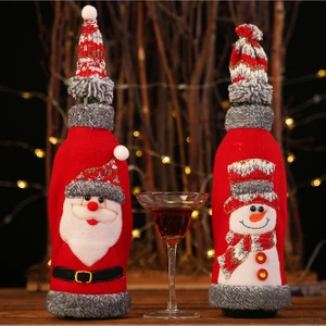 Swico Remado Şarap Şişesi Noel Dekorasyon Kapakları 2 Adet (Yurt Dışından)