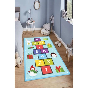 Napoli Home Dijital Baskılı Kaymaz Taban Yıkanabilir Kolay Temizlenir Modern Çocuk Odası Halısı NDÇ-HP-692