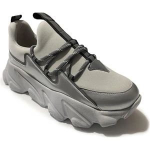 003 Gri Roza Garson Spor Ayakkabı