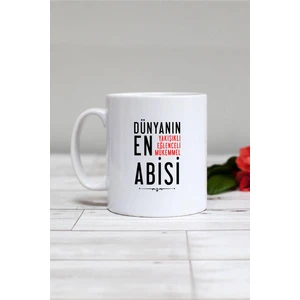 Abiye Hediye Kupa Bardak Beyaz