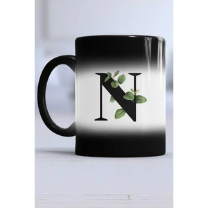 Botanik N Harfli Kupa Bardak Sihirli