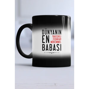 Babalar Günü Hediyesi Kupa Bardak Sihirli