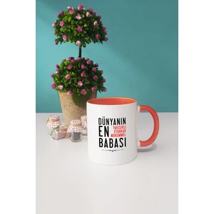 Babalar Günü Hediyesi Kupa Bardak Turuncu