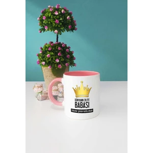 Babalar Günü Hediyesi Kupa Bardak Pembe