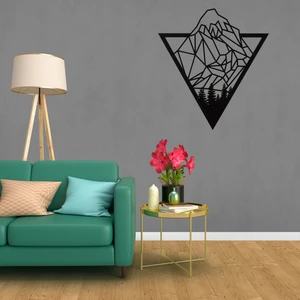 Essart Design Geometrik Dağ Manzara Lazer Kesim Tablo