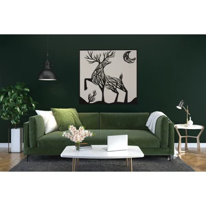 Essart Design 2 Katman Geyik Lazer Kesim Tablo