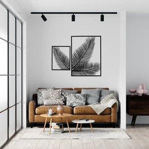 Essart Design 2 Parça Ince Yaprak Lazer Kesim Tablo