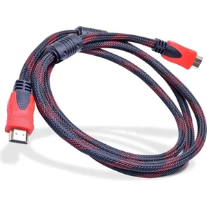 BK Teknoloji Yüksek Hızlı Full Hd 3D Örgülü HDMI Kablo - 1.5 Metre