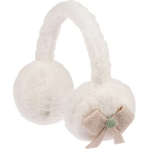 Arıcı Store Yeni Sezon Kız Çocuk Kışlık Krem Rengi Peluş Kulaklık