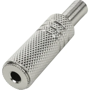 Metal 3.5mm Trs Stereo Dişi Jak Ses Kablosu Uzatma Konnektörü
