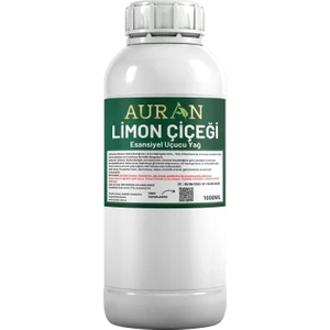 Limon Çiçeği Esansiyel Uçucu Yağ, Esans Koku Yağı Oda Kokusu 1 lt