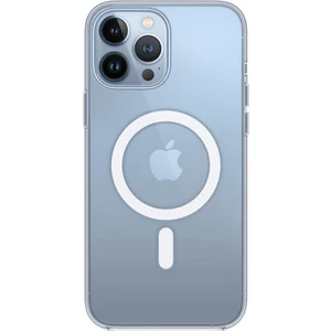 KVK Privacy Apple iPhone 13 Pro Max Kılıf Magsafe Özellikli Şeffaf Kılıf Darbe Emici Sert Silikon