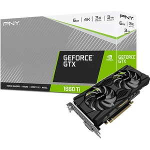 NVIDIA GTX 1660 Ti DUAL FAN 6GB GDDR6 192 Bit Ekran Kartı (RGB YOK)