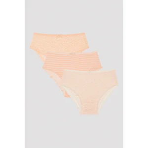 Çok Renkli Kız Çocuk G. Pretty Frill 3lü Külot