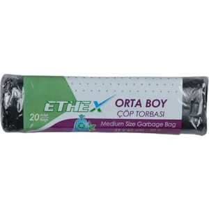 Orta Boy Çöp Poşeti (50 Adet)