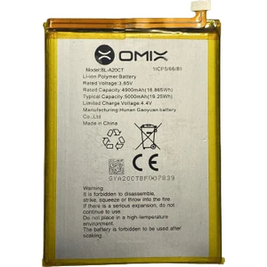 Omix X500 Pil Batarya 5000 Mah