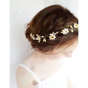 Bba New Trend Papatya Taç,gelin Tacı,gelin Saç Aksesuarı,gelin Saç Tokası,papatyalı Taç