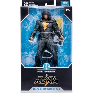 Dc Comics: Black Adam - Black Adam With Cloak Aksiyon Figürü