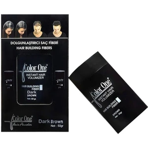 Color One Dark Brown - Koyu Kahve 50 Gr  Pudra Toppik