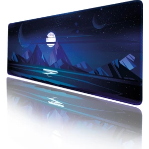 Mouse Pad Büyük Boy Gaming Oyuncu Xl 70X30 cm Moonlıght