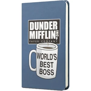 The Office Sert Kapak Mini Defter Worlds Best Boss K.mavi