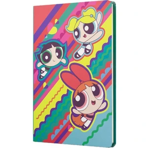 The Powerpuff Girls Sert Kapak Butik Defter Yeşil
