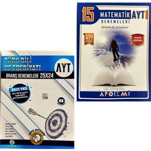 Apotemi Yayınları  AYT Matematik Deneme& Bilgi Sarmal AYT Edebiyat Deneme