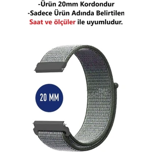 Amazfit Gtr 42mm| Gts | Gts 2 | Gts 2e | Gts 2 Mini | Bip U Pro | Bip 3 Uyumlu Kordon