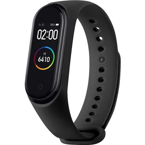 Xiaomi Mi Band 3/4 Akıllı Bileklik Kordonu Antialerjik Silikon Siyah