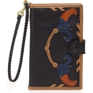 Çelok Siyah Deri/gri Kadın Cüzdan 27 Çelok