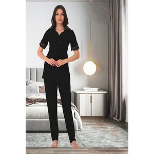 Effortt Kadın Hamile Lohusa Pijama Takımı 9012