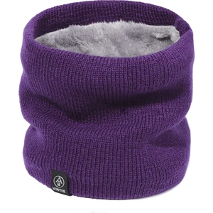 Fantastic Shop Erkek Kadife Örme Atkı - Mor (Yurt Dışından)