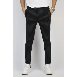 Poliviskon Çizgi Desenli Pantolon INP129