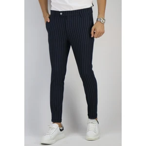 Poliviskon Çizgi Desenli Pantolon INP129