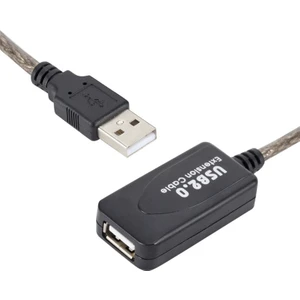 5227 Aktif USB Dişi Erkek Uzatıcı Uzatma Ek Kablosu 15 Metre
