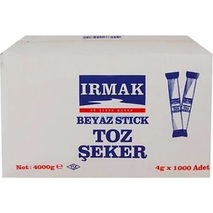 Irmak Stick Toz Şeker 1000'li  4 kg