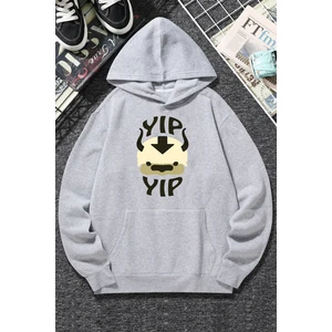 Unisex Avatar Appa Baskılı Sweatshirt