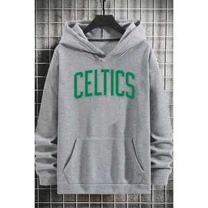 Unisex Celtics Baskılı Sweatshirt