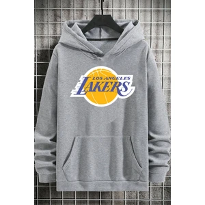 Unisex Basketball Baskılı Sweatshirt