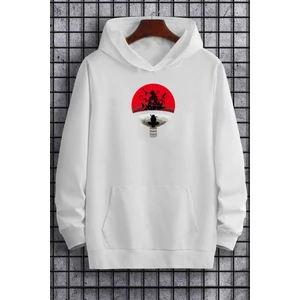 Unisex Itachi Uchiha Baskılı Sweatshirt