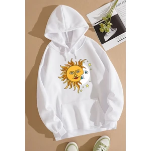 Unisex Larks' Tongues In Aspic Baskılı Sweatshirt