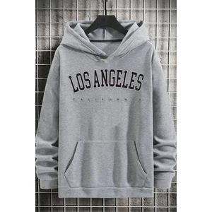 Unisex Los Angles Baskılı Sweatshirt