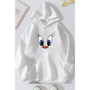 Unisex Tweety Baskılı Sweatshirt