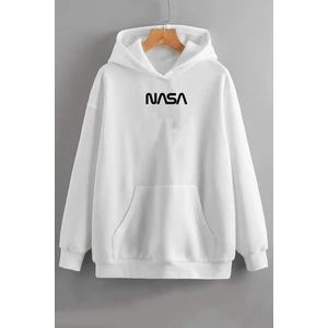 Unisex Nasa Baskılı Sweatshirt