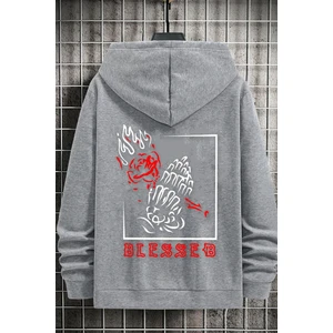 Unisex Blesseb Baskılı Sweatshirt