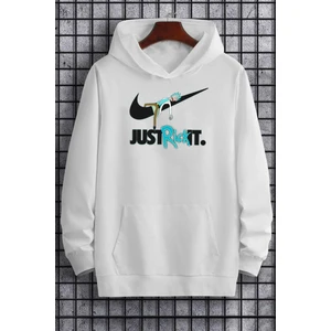 Unisex Just Baskılı Sweatshirt