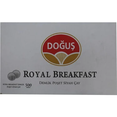 Doğuş Royal Breakfast Demlik Poşet Çay 500 Adet  X 3,2