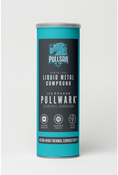 Icedragon® Pullwark™ Metal Series™ 128W/M-K Sıvı Soğutma/Likit Metal