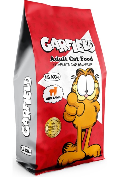 Garfield Kuzulu Yetişkin Kedi Maması 1.5kg
