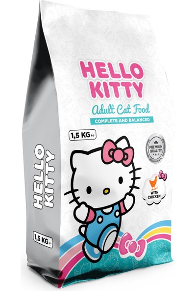 Hello Kitty Tavuklu Yetişkin Kedi Maması 1.5 kg